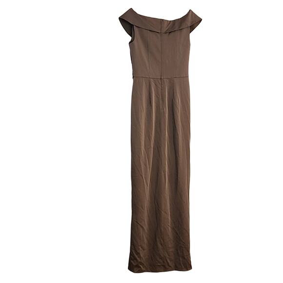 La Femme Formal Dress, NWT, Size 8, Gray/Taupe Color - Picture 9 of 14